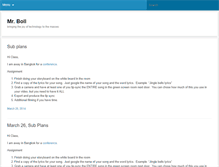 Tablet Screenshot of mrboll.com